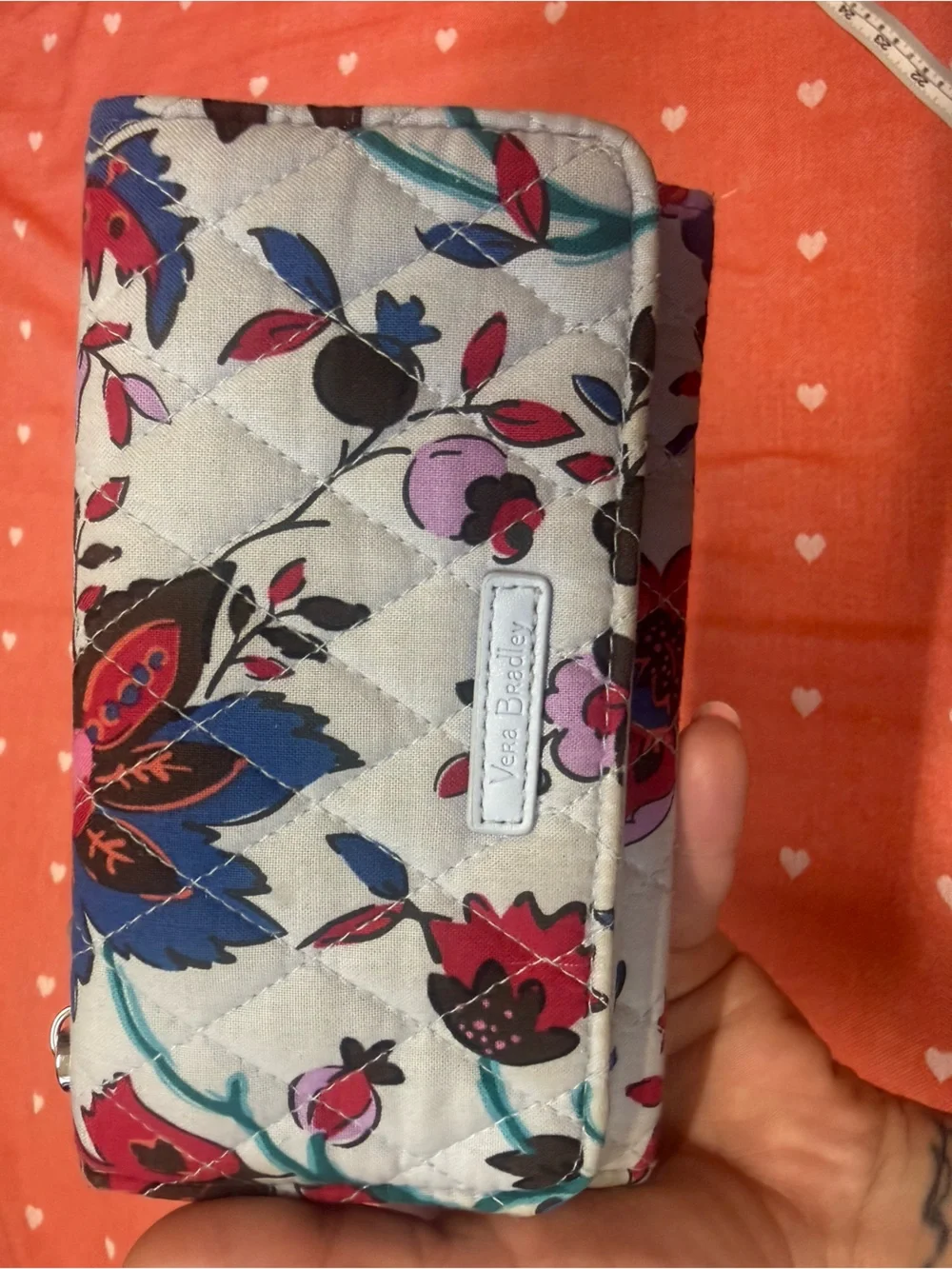 Vera Bradley smartphone wristlet in the 